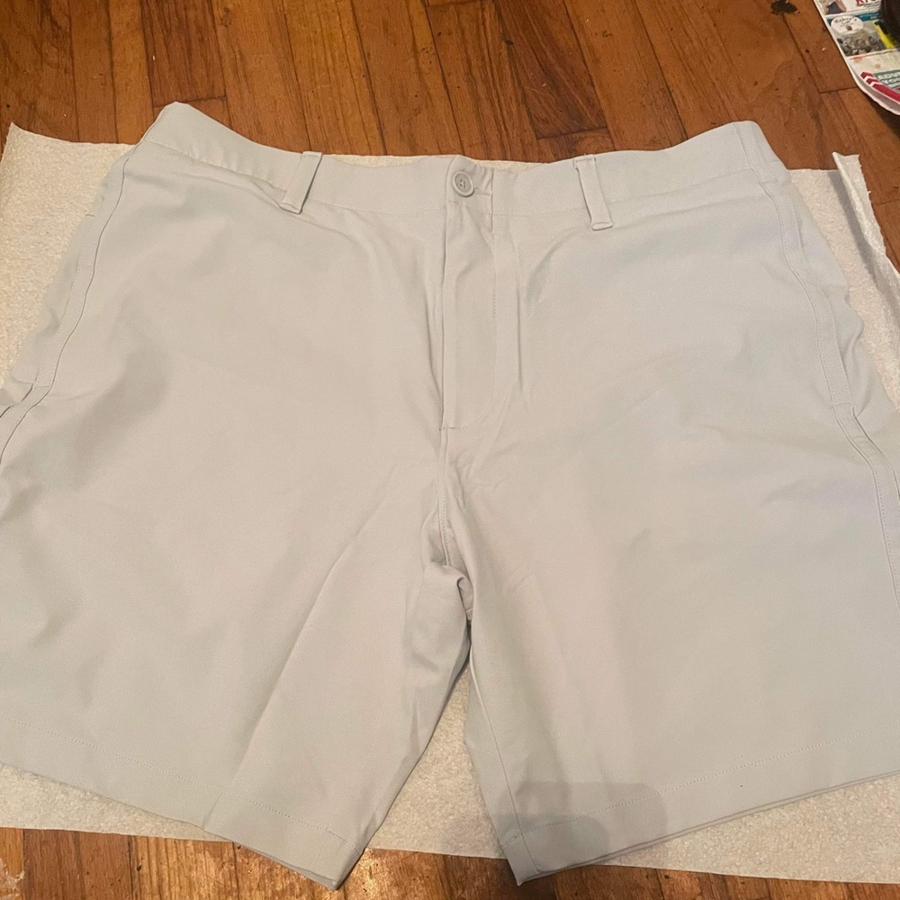 Men’s UA shorts size 38 Light blue in color